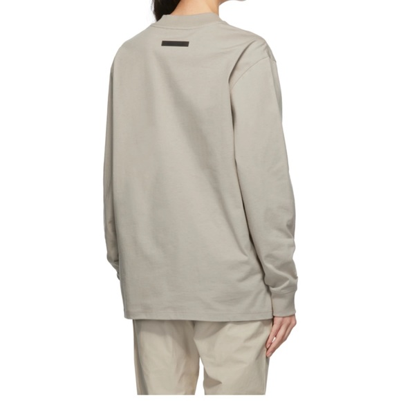 Essentials tan long sleeve t-shirt - Picture 3 of 4